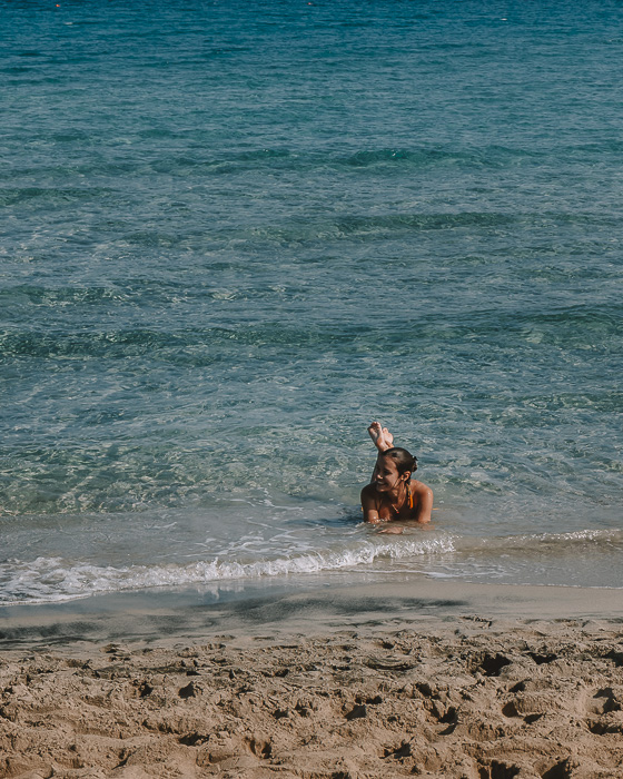 swimming in Torre dell'Orso, Puglia travel guide by Dancing the Earth