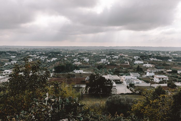 Panorama over the Valle d'Itria from Cisternino, Puglia travel guide by Dancing the Earth