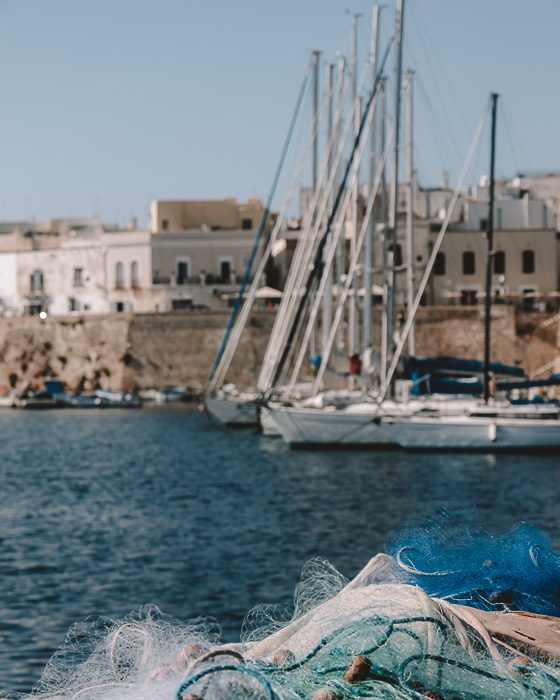 Fishing nets in Gallipoli