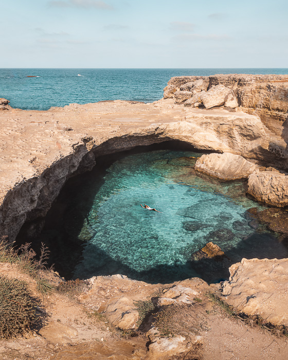 Grotta della Poesia, Puglia travel guide by Dancing the Earth
