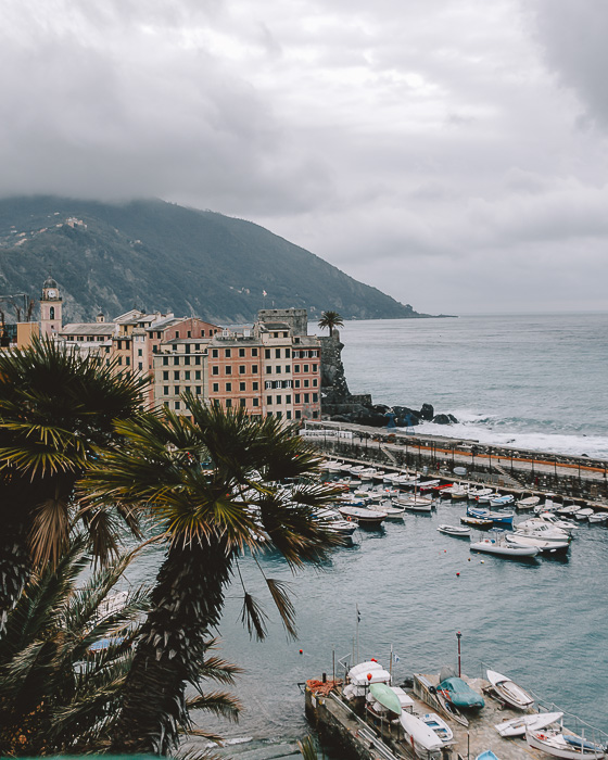 Camogli wharf from above, Liguria and Cinque Terre travel guide by Dancing the Earth
