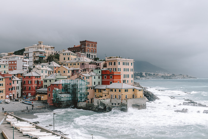 Panorama of Boccadasse, Genoa