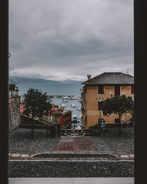 View of Santa Margherita Ligure from the church