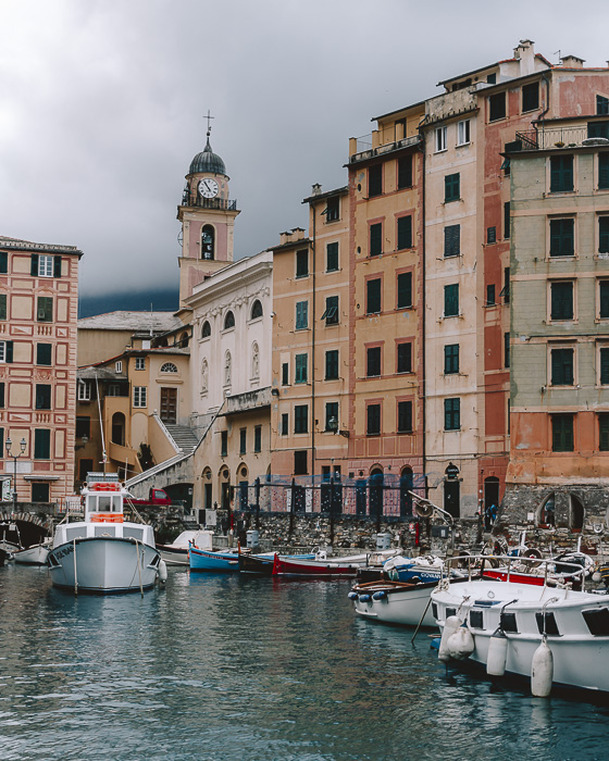 Leaving Camogli, Liguria and Cinque Terre travel guide by Dancing the Earth