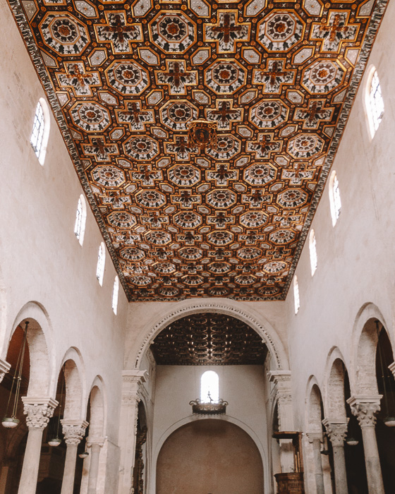 Inside the cathedral of Otranto, Puglia travel guide by Dancing the Earth