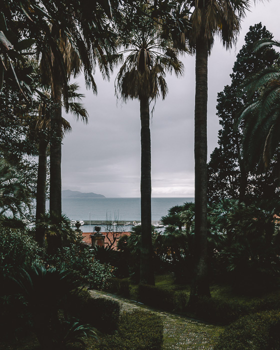View from Villa Durazzo in Santa Margherita Ligure