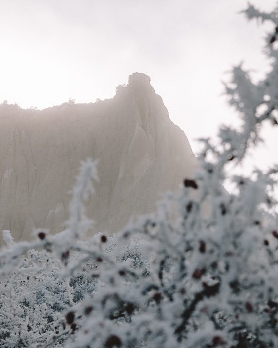 Sunrise in the Clay Cliffs, Dancing the Earth