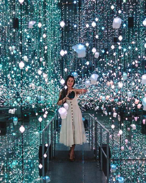 Infinity room blue in Steampunk HQ, Oamaru, Dancing the Earth