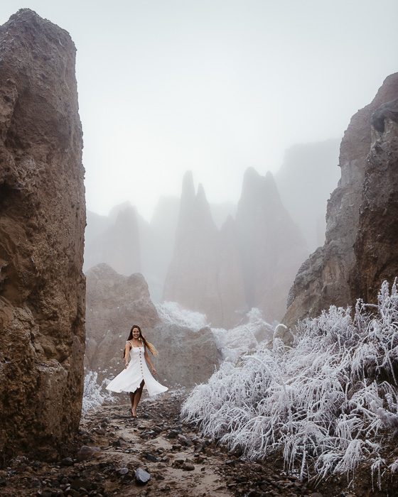 Clay Cliffs in Omarama, South Island, Dancing the Earth