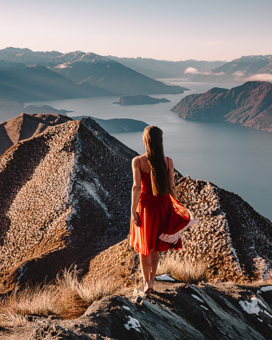 Look from the Roys Peak viewpoint, Dancing the Earth