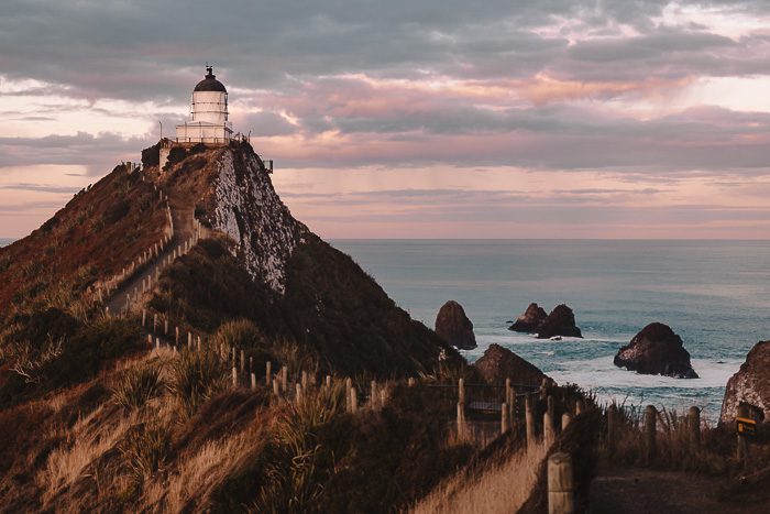 Nugget Point Lighthouse and the Nuggets, Dancing the Earth