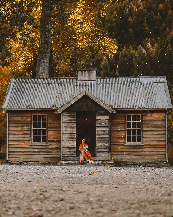 Arrowtown police cabin, Dancing the Earth