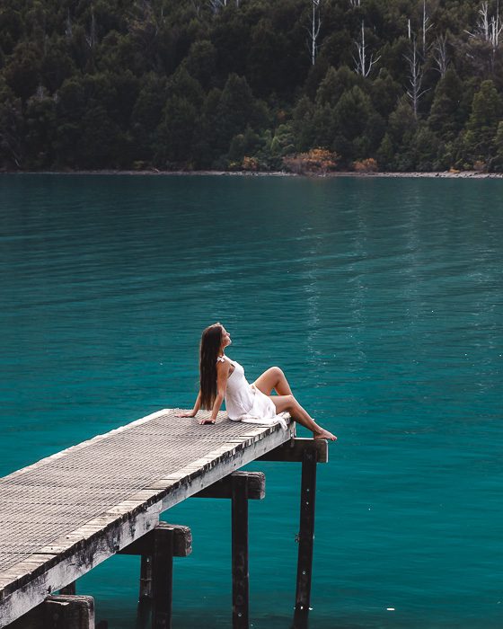 Bob's Cove wharf, Dancing the Earth