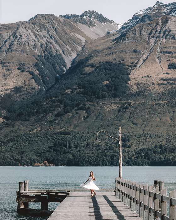 Glenorchy wharf, Dancing the Earth