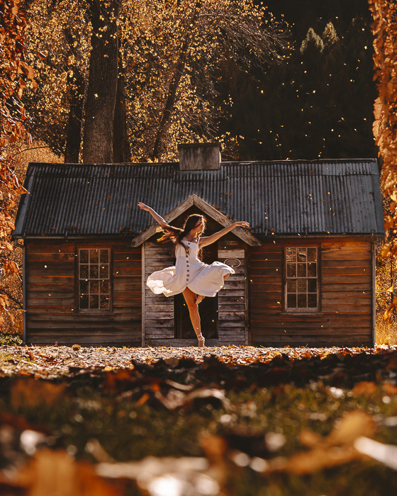 Arrowtown and autumn leaves, Best photography spots in Queenstown New Zealand, Dancing the Earth