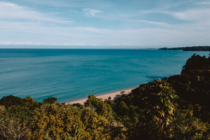 Abel Tasman turquoise sea, Dancing the Earth