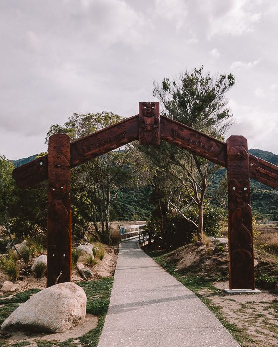 Abel Tasman hike, Marahau start, Dancing the Earth