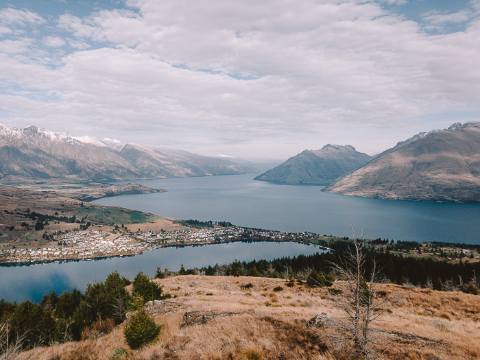 Lake Wakatipu from Queenstown Hill summit, Dancing the Earth