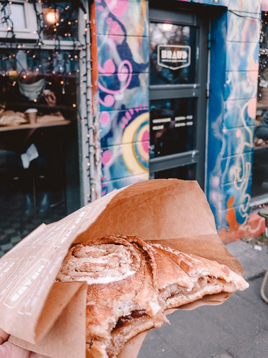 Reykjavik, best cinnamon bun at Braud and Co, Dancing the Earth