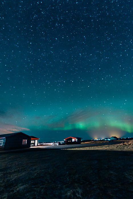 South Iceland, Dancing Lights, Dancing the Earth