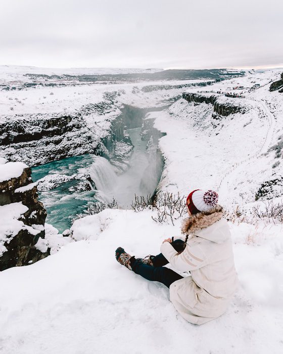 South Iceland, Gullfoss waterfall, Dancing the Earth