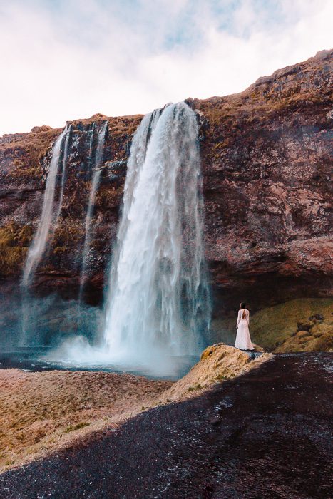 South Iceland, Seljalandsfoss, Dancing the Earth