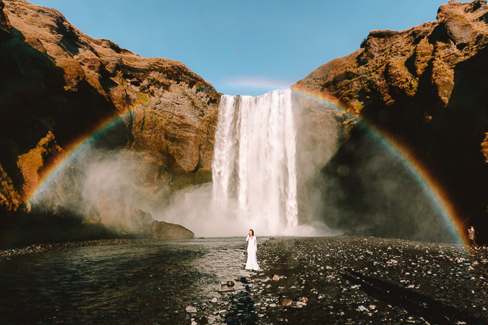 South Iceland, Skogafoss, Dancing the Earth
