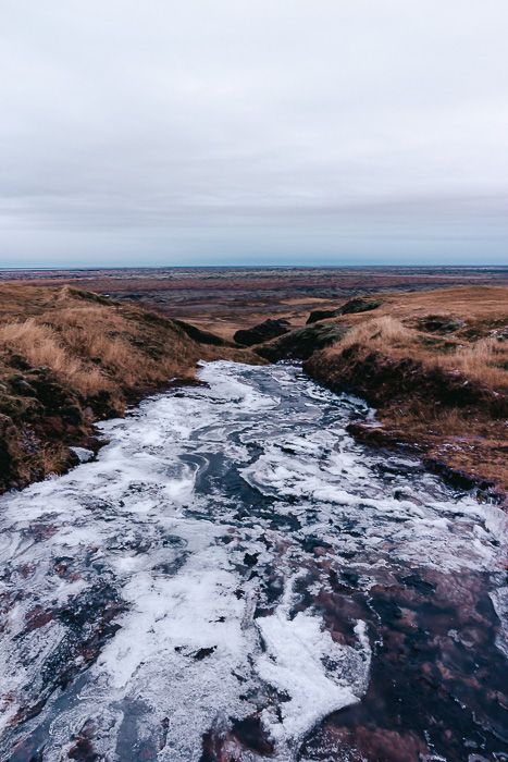 South Iceland, Systrafoss river, Dancing the Earth