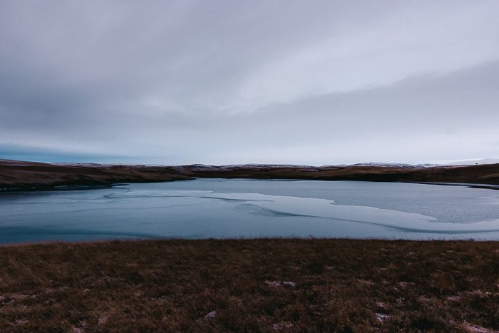 South Iceland, Systravatn lake, Dancing the Earth