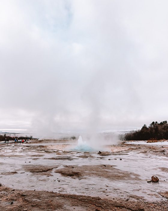 Strokkur eruption part 1, Dancing the Earth