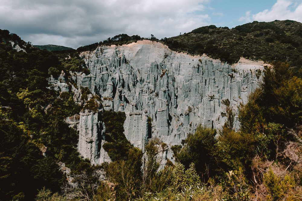 View on the Putangirua Pinnacles, North Island Photography Spots, Dancing the Earth