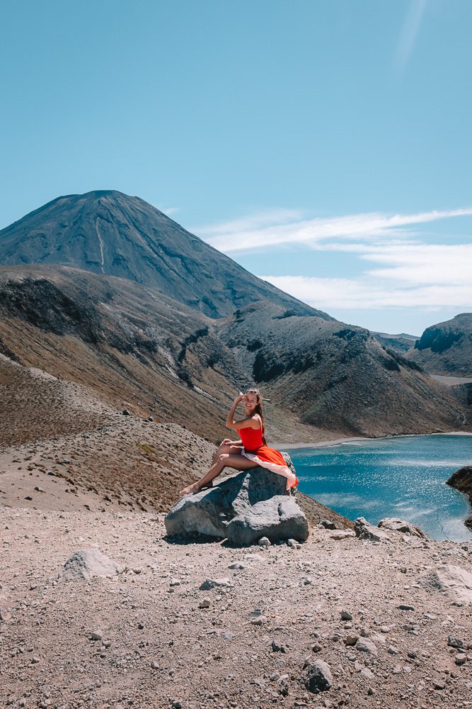 Upper Tama Lake and Mt Ngauruhoe, North Island Photography Spots, Dancing the Earth
