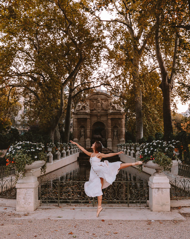 Autumn in Paris, Luxembourg Garden, by Dancing The Earth