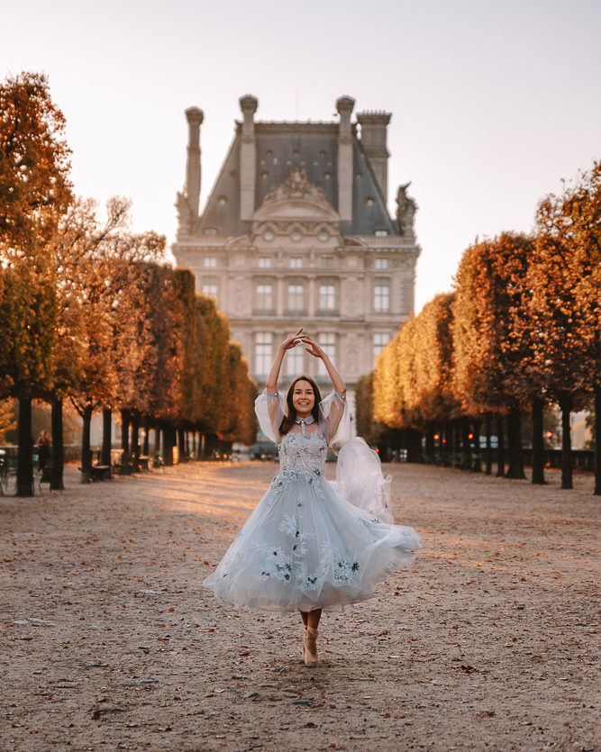 Autumn in Paris, Tuileries Garden, by Dancing The Earth