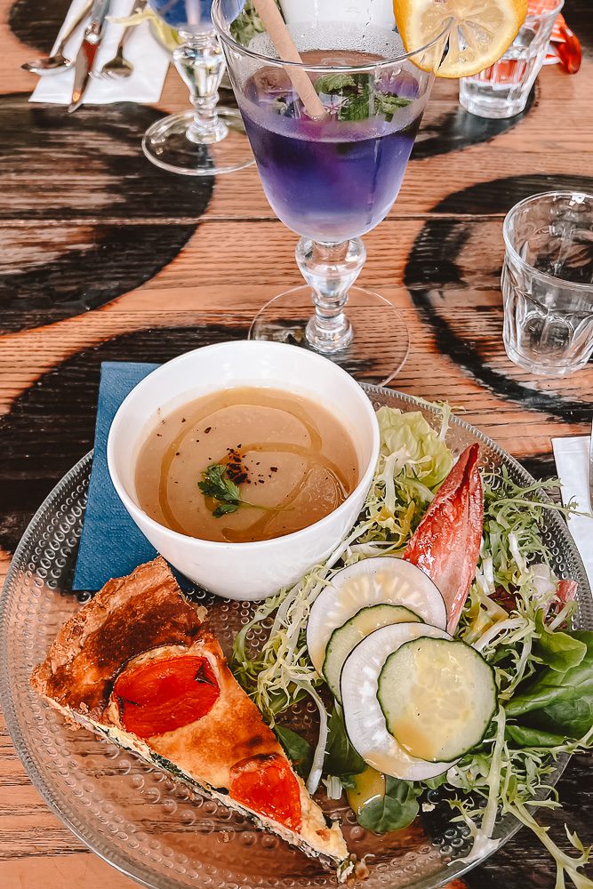 Lunch at Droog Cafe, by Dancing The Earth