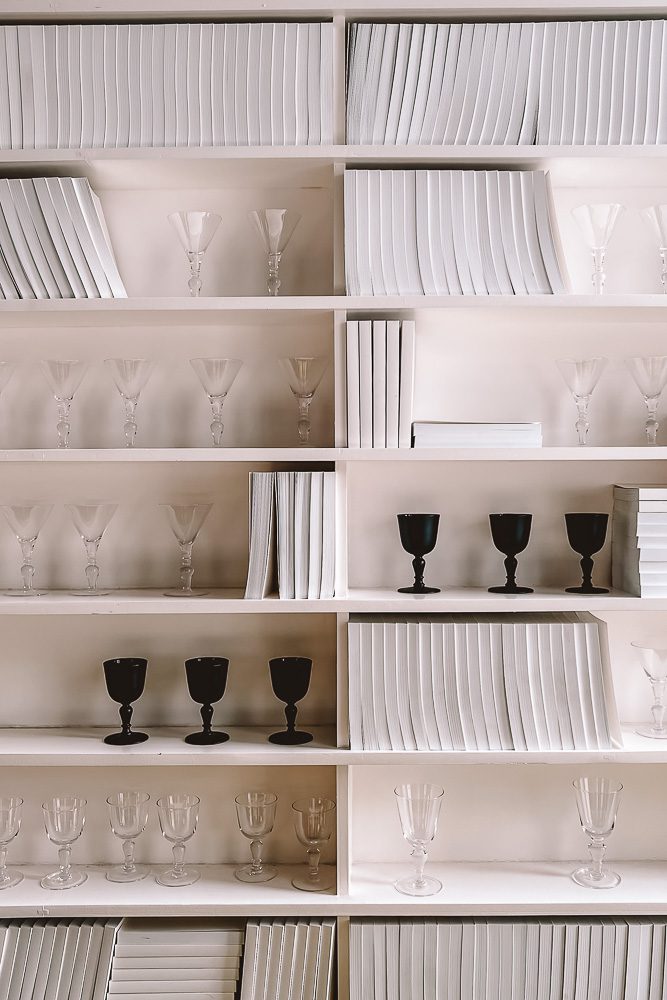 Shelves in Droog cafe, by Dancing The Earth