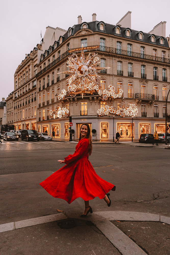 Christmas journey in Paris - the best photo spots