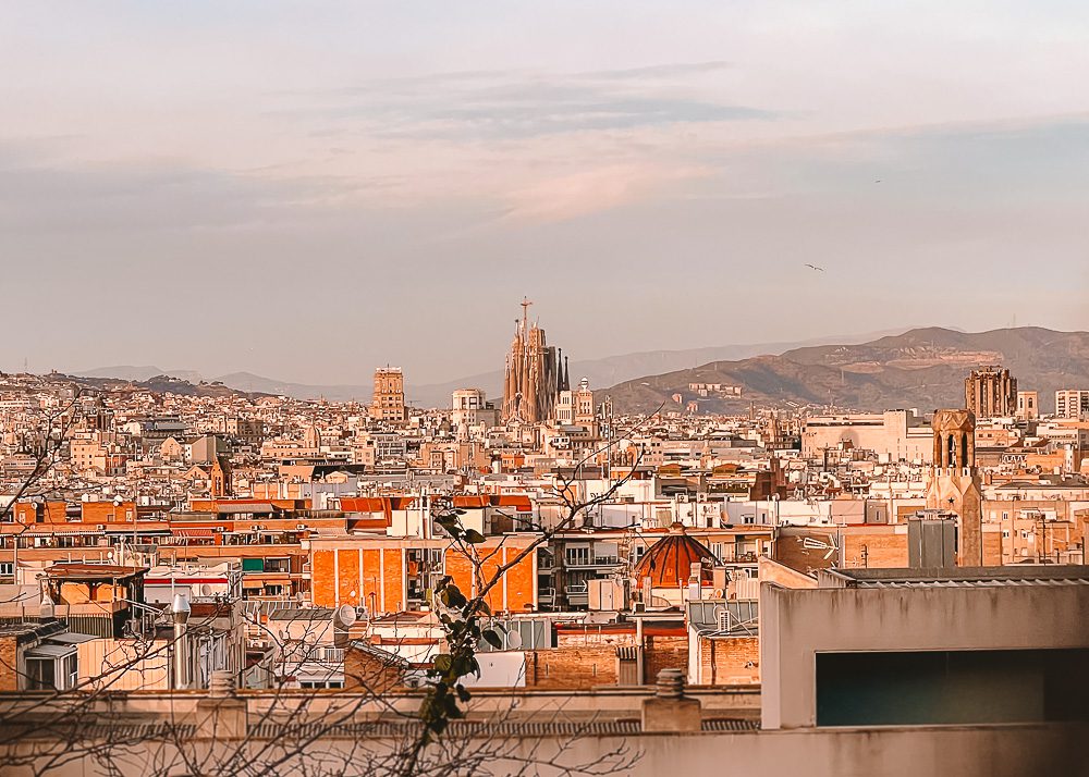 Barcelona from Montjuic, Dancing the Earth