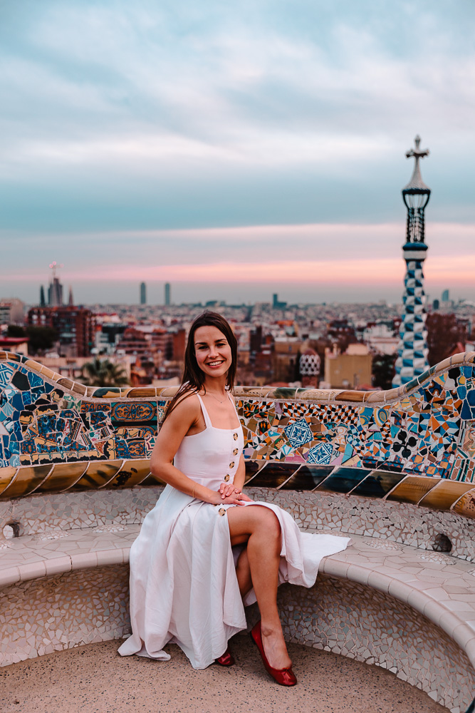 Parc Guell, best photography spots in Barcelona, Dancing the Earth