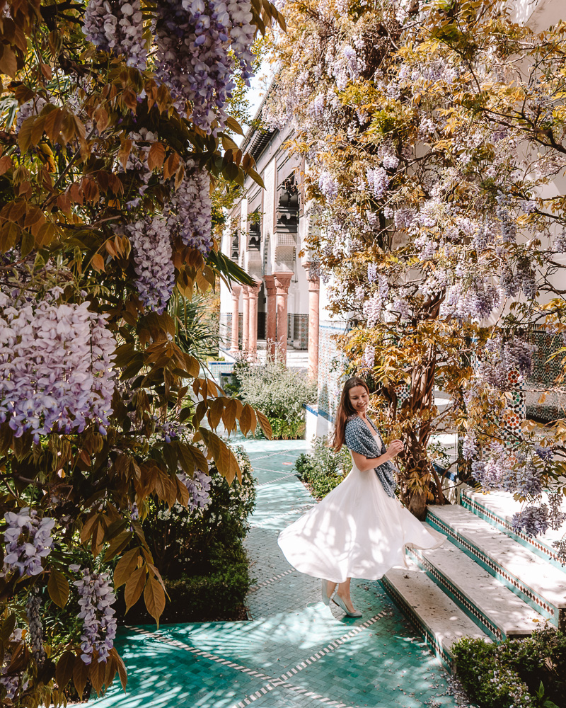 Grande Mosquée de Paris during spring, Dancing the Earth