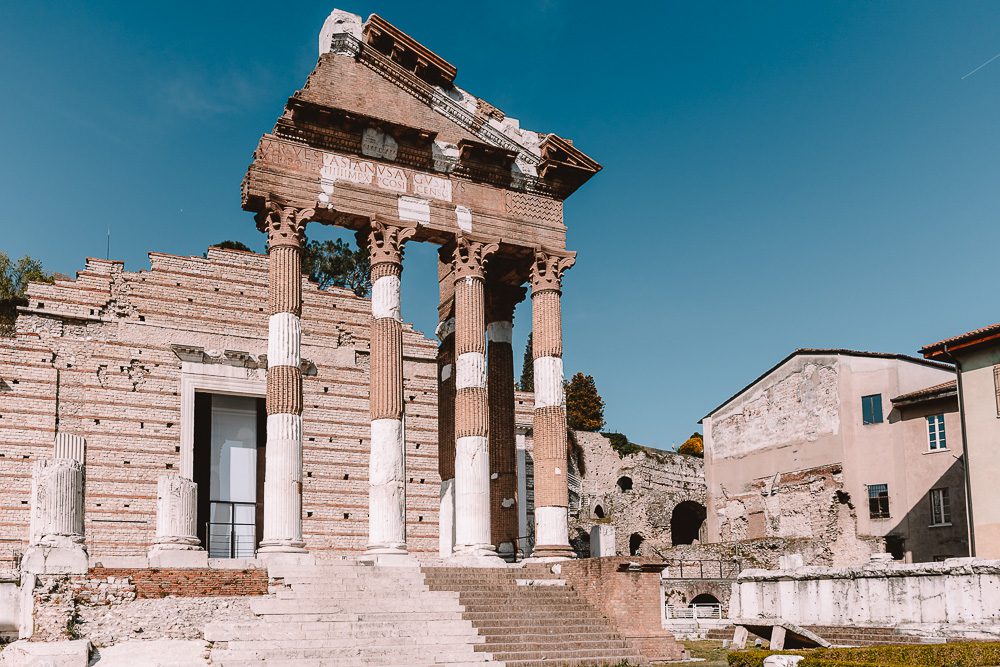 Piazza del Foro and Capitolium, Brescia, Dancing the Earth