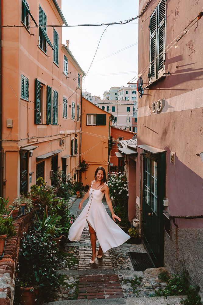 Streets of Boccadasse, Dancing the Earth
