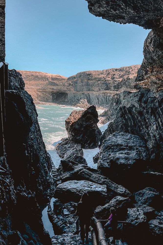 Fuerteventura travel guide, inside Ajuy cave by Dancing the Earth