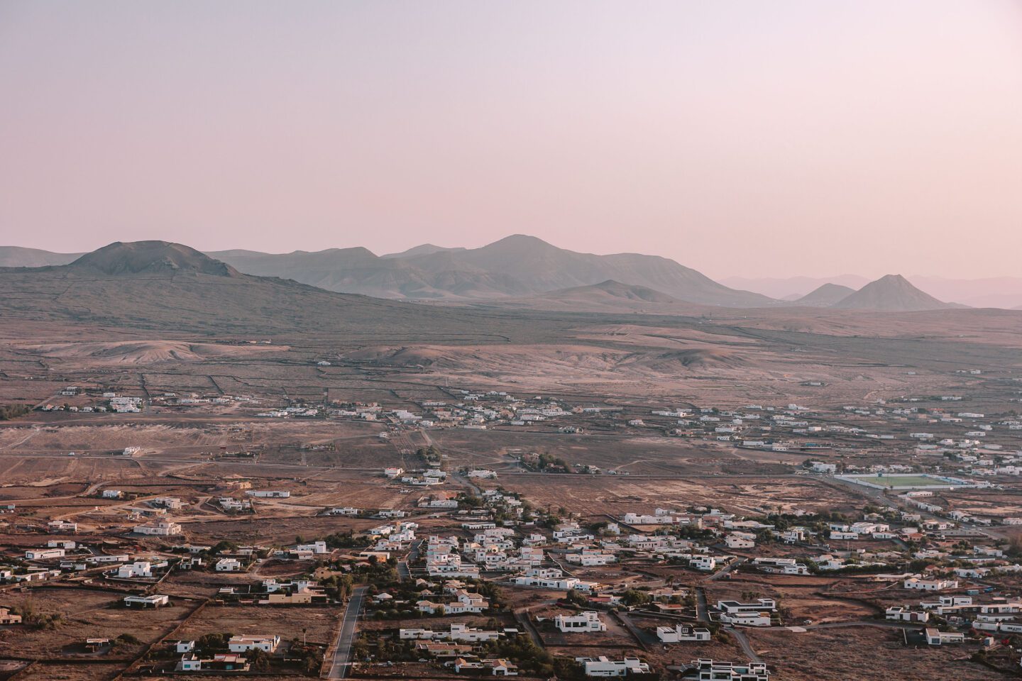 Lajares from Calderon Hondo, Fuerteventura, by Dancing the Earth