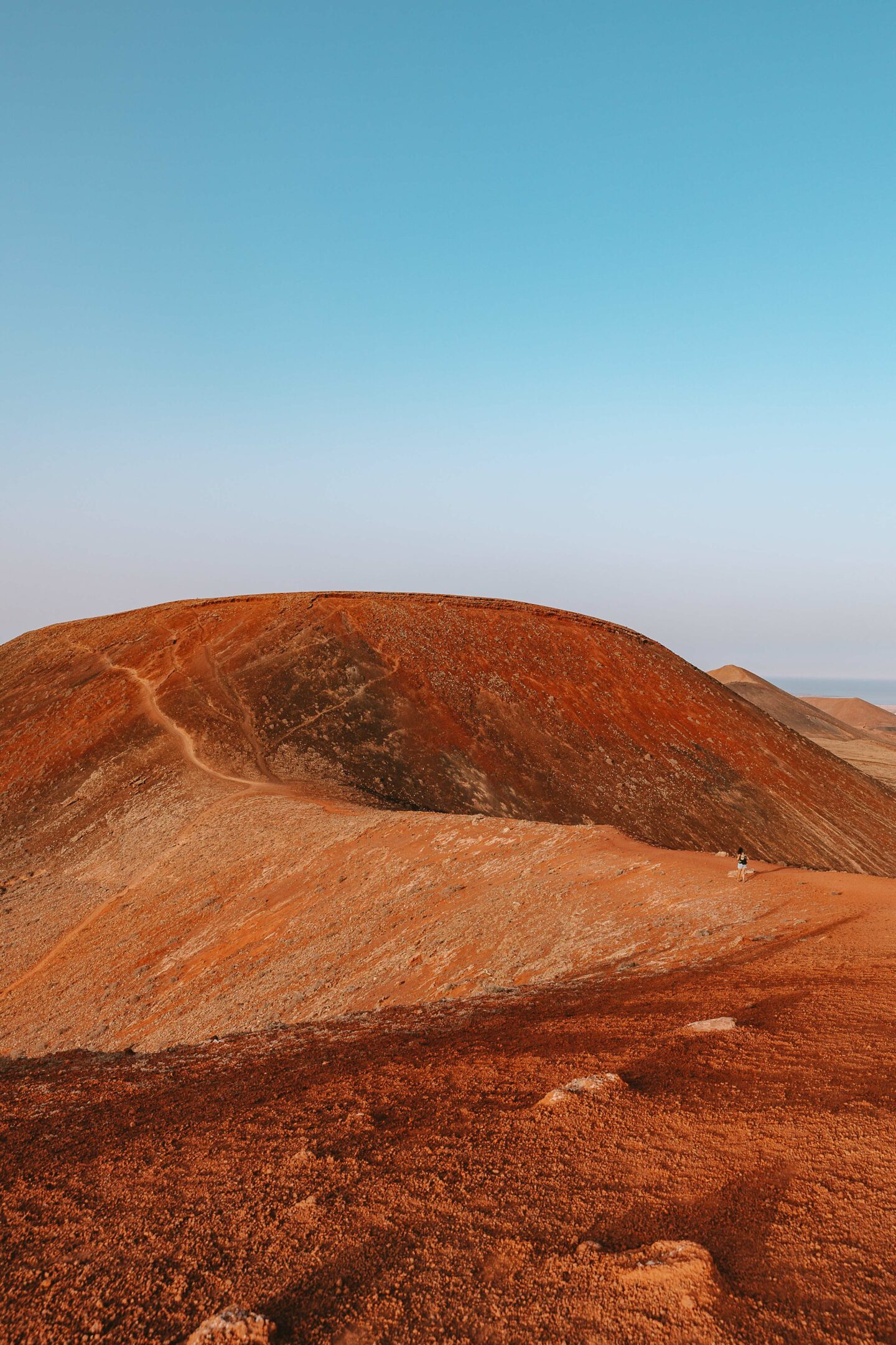 Golden light on Calderon Hondo, Fuerteventura, by Dancing the Earth
