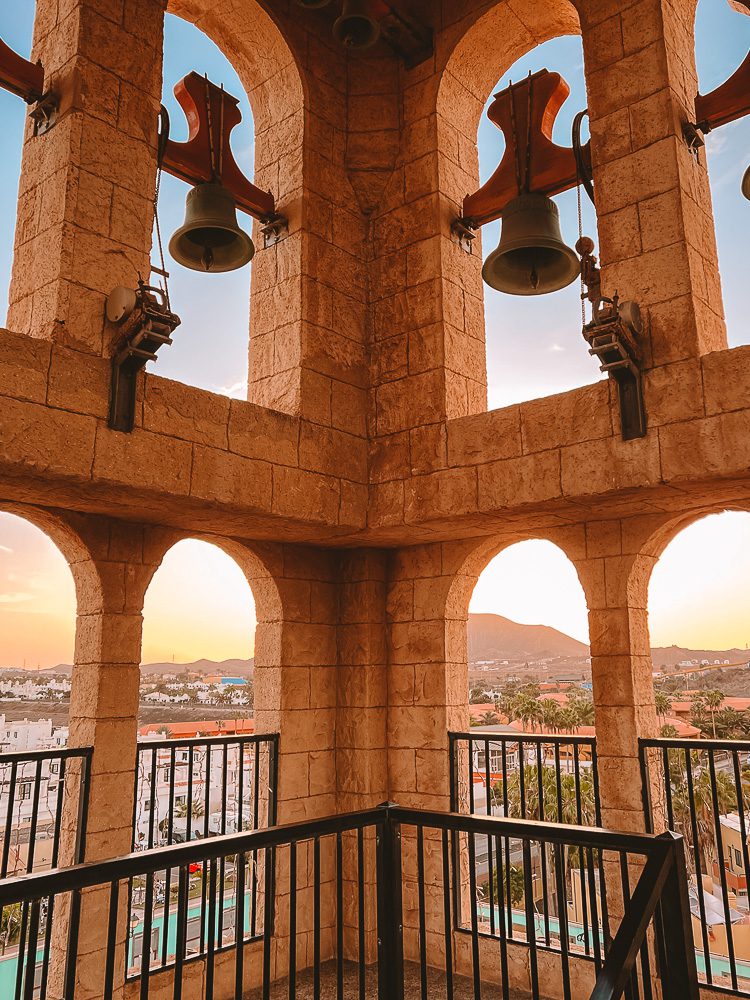 Corralejo, Sunset from Campanario, by Dancing the Earth