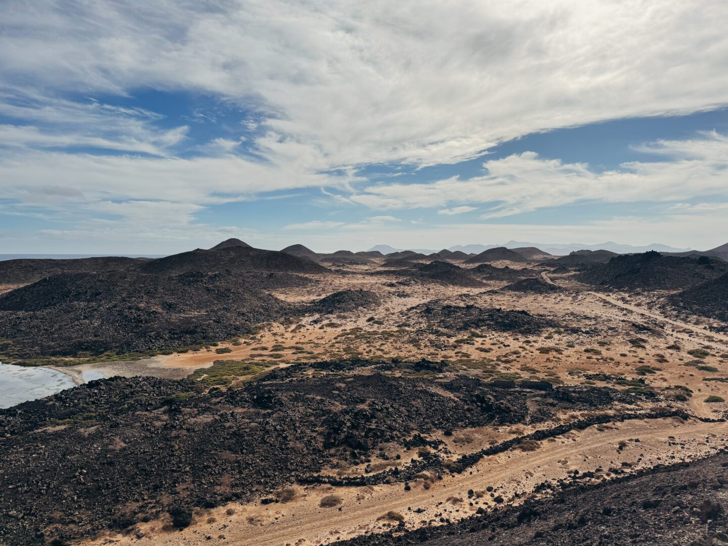 Lobos Island volcanoes, by Dancing the Earth