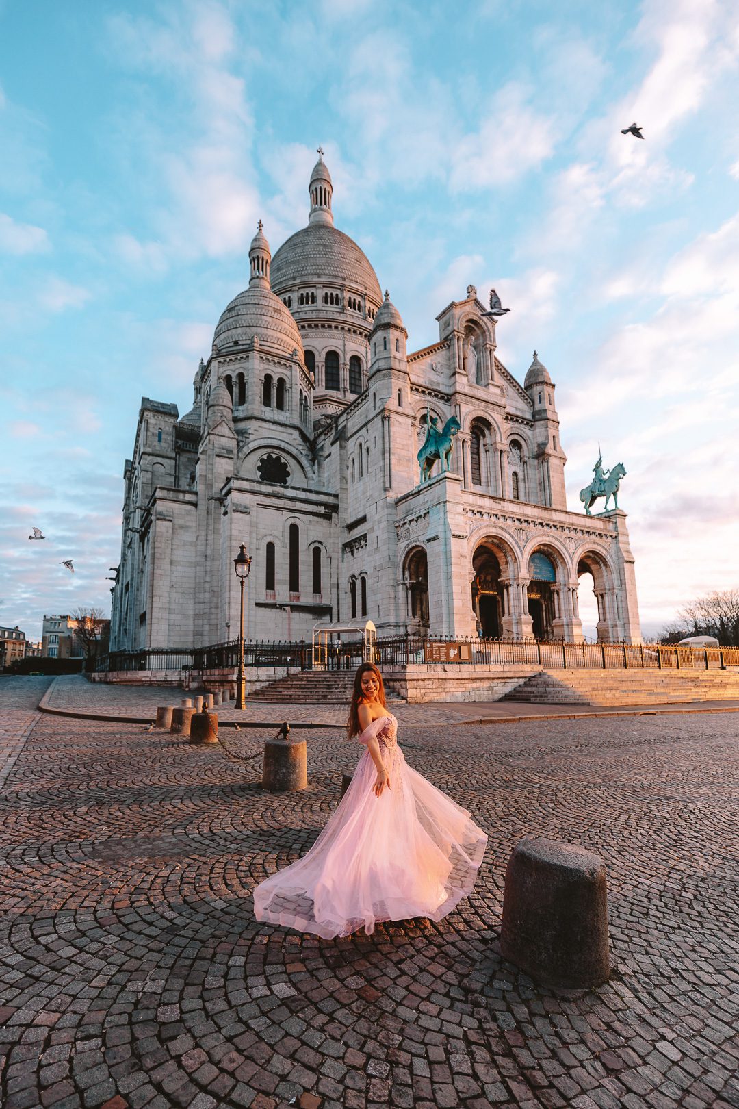 Andrea Leo pink princess dress, Dancing The Earth