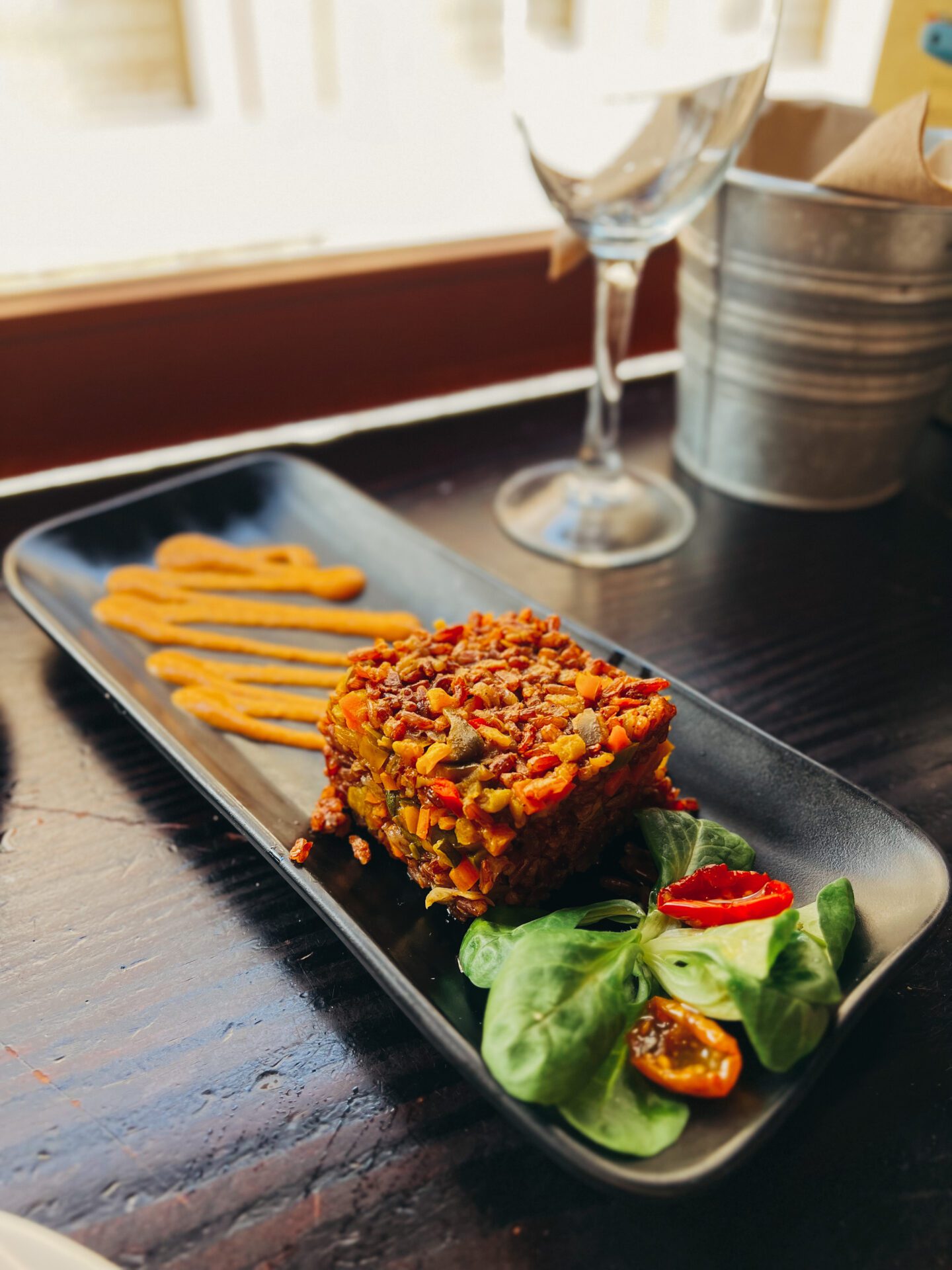 Seville, caponata at La Bartola, by Dancing the Earth