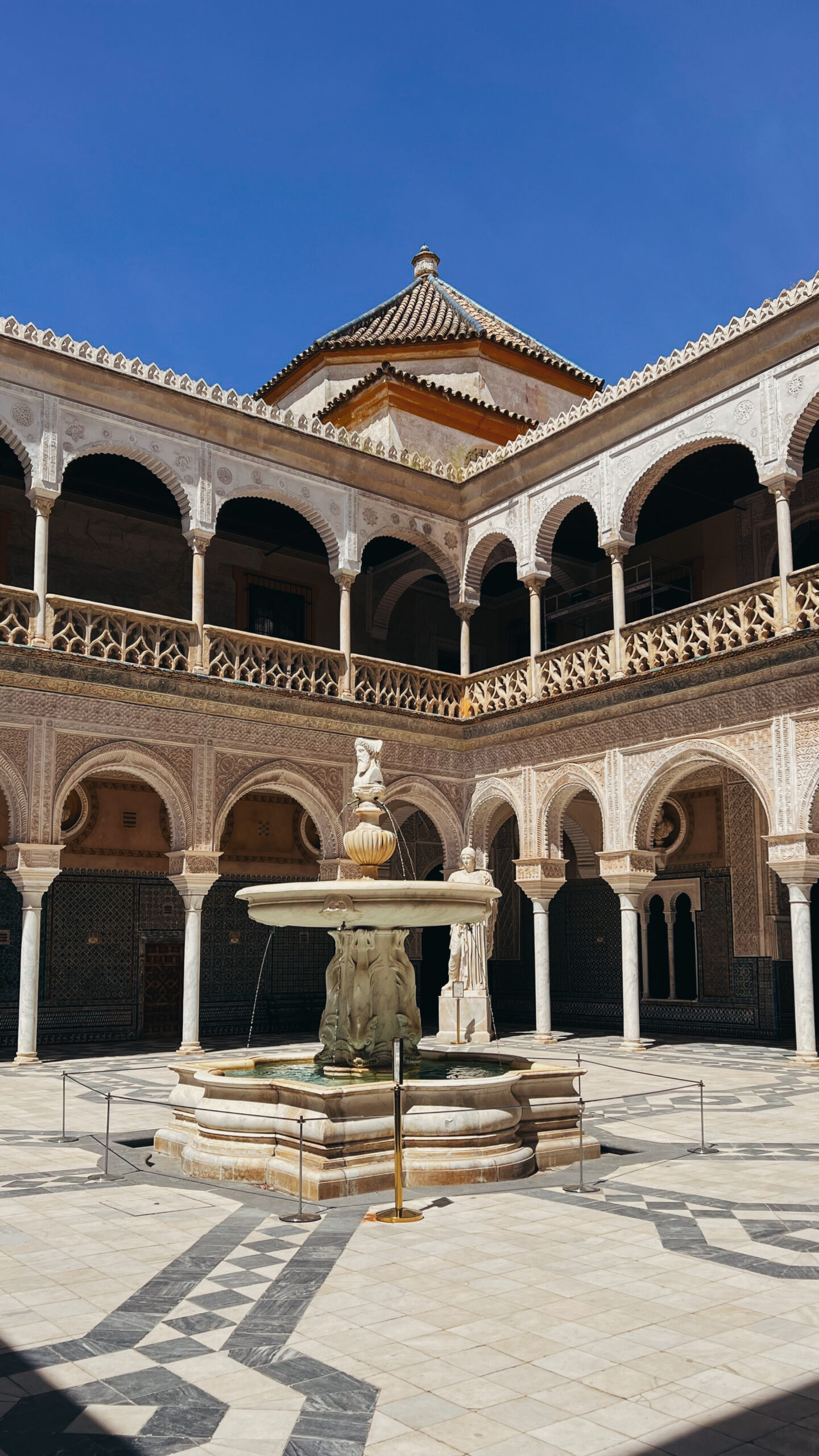 Seville weekend itinerary, inside of Casa de Pilatos, by Dancing the Earth